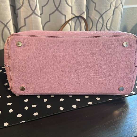 Kate Spade Margaux Tote Bag two tone pink beige valentines - Picture 6 of 12